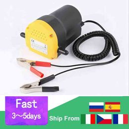 12V 60W Oil/Crude Oil Fluid Extractor Scavenge Suction Transfer Pump And Tubes for Auto Car Boat Mot