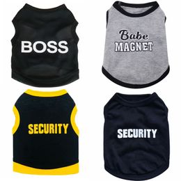 Dog Tank Top Cat Shirt Puppy Summer Dog Apparel Sublimation Printing Pet Shirts Soft Breathable Sleeveless Vest Cute Pets Cotton Clothing only for Small Dogs and Cats
