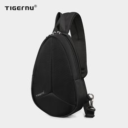 Crossbody Waterproof Fashion Tigernu Arrival Nylon Men Chest Men High Quality Design Small Bags For Teenagers
