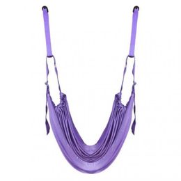 Aerial Yoga Strap Hammock Stretching Anti Gravity Inversion Exercises Belt Yoga Flexibility Trainer Sport Fitness Accessories H1026