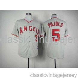 Embroidery Albert Pujols american baseball famous jersey Stitched Men Women Youth baseball Jersey Size XS-6XL