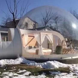 3m/4m/5m Outdoor bubble tent/ inflatable DIY Clear House,inflatable Backyard bubble lodge tent camping yurt tent for rent