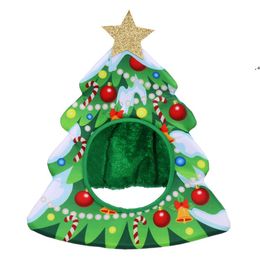 Bucket Hat 2021 Christmas Decorations Cosplay Holiday Party Dance Party Performance Props Headgear Christmas Hat JJE10302