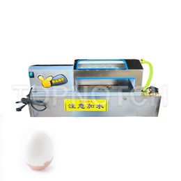 Commercial Automatic Kitchen Duck Egg Shelling Machine Peeling Maker Stainless Steel Body 1500 / h