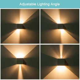 Wall Lamps Adjustable Beam Angel Simple Style LED Lamp Waterproof Garden Light Room Staircase Decoration