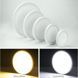 Luci del soggiorno Lampada da soffitto a LED Ultrasottile Bianco freddo 9W 13W 18W 24W Apparecchio di illuminazione Lampada da soffitto per camera da letto e cucina