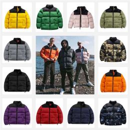 black casual white duck down jacket outdoor winter men's warmth for men and women couples Colour clips to overcome 211110