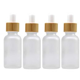 30ml Frosted Glass Dropper Bottles Essential Oil Bottle Perfume Sample Vials Liquid Cosmetic Containers