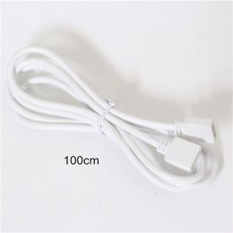 new 1m/2.5m/5m/10m RGB 4pin LED Extension Cable Cord Wire with Connector for Strip