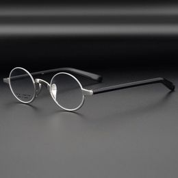 Fashion Sunglasses Frames Japan Collection Brand Titanium Glasses Frame Men Women Super Light Personalized Vintage Round Ey