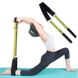 Adjustable Flexibility Yoga Stretch Strap Fitness Elastic Band for Women Home Gym Stretching Training Pilates Gymnastic Exercise H1026