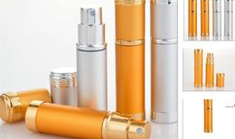 NEWWholesale Portable Mini Refillable Perfume Atomizer Bottle Spray, Scent Pump Case Travel empty bottles RRF12072