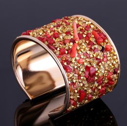 2021 New fashion women rose gold colourful designer bracelets lover Bangle for lady party Jewellery gift