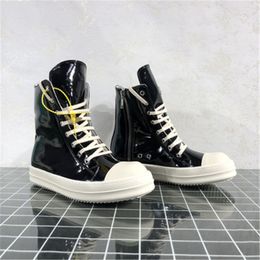 Comfortable Man Fashion Boot Military Silver And Black Men's Ankle Boots High Quality Lace Up Flat Casual Shoes Men