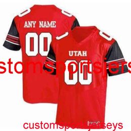 Stitched 2020 Men's Women Youth Utah Utes Red NCAA Football Jersey Custom any name number XS-5XL 6XL