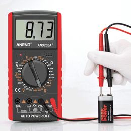 Multimeters AN9205A AC DC LCD Display Professional Electric Handheld Tester Metre Digital Multimeter Multimetro Ammeter Multitester