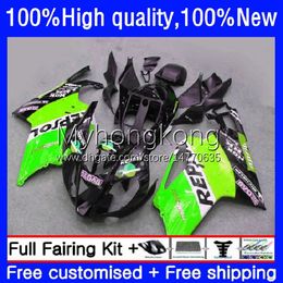 Body For Aprilia RSV 1000 R 1000R RSV1000R RV60 Mille 03-06 Bodywork 9No.165 RSV1000RR RSV1000 03 04 2005 2006 RSV-1000 R RR 2003 2004 Repsol green 05 06 OEM Fairings Kit