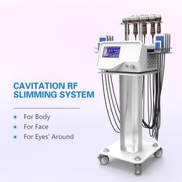 Multipolar RF Ultrasonic Body Slimming Machine 40K Cavitation Beauty Device Button Control Fat Burner