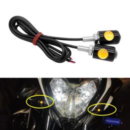 LED Metal Indicator Lighting 12V Waterproof Signal Lamp Pilot Dash Directional Car Truck Boat with Wire