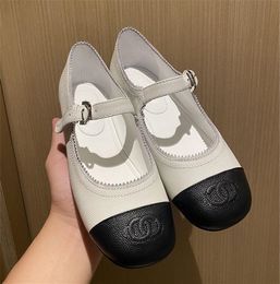 Classic Women Dress Shoes fashion good quality brand Leather Work shoes female Designer sandals Ladies Comfortable casual shoes C908148