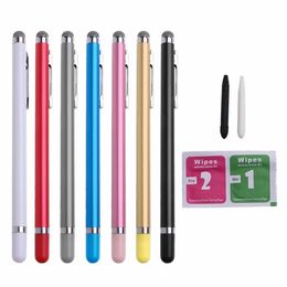 2023 Capacitive Touch Screen Pen For Iphone 14 13 Pro 12 11 XR XS MAX Samsung S23 S22 S21 Note20 A04 A54 LG Stylo7 Stylo6 ipad Table PC Colourful Bling Fibre Stylus Pens