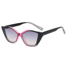 Luxury Designer Women Sunglasses Small Fashion Full Frame Sun Glasses Anti UV400 Butterfly Ornamental K9609