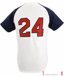 Customise Baseball Jerseys Vintage Blank Logo Stitched Name Number Blue Green Cream Black White Red Mens Womens Kids Youth S-XXXL 1CR4E