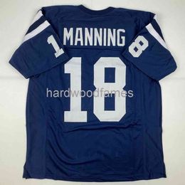 CUSTOM ARCHIE MANNING Ole Miss Blue College Stitched Football Jersey ADD ANY NAME NUMBER