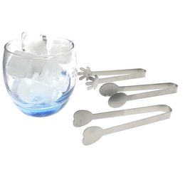 Kitchen tool stainless steel mini food ice clip thickened tea bag clips