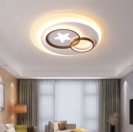 Modern simple acrylic led ceiling lamp bedroom children's room creative personality lighting