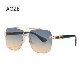 2021 Fashion Classic Mach Six Style Gradient Sunglasses Cool Men Vintage Brand Design uv400