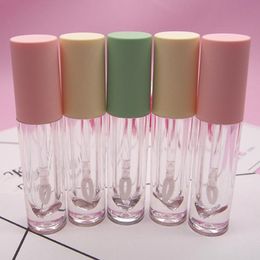 3.5ml Mini Lip gloss Tube Empty Plastic clear lip glaze tubes,Small Sample Cosmetic packing Container