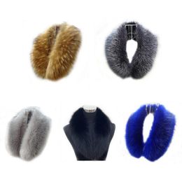 Fingerless Gloves Europe And The United States Fashion Warm Winter Imitation Fur Donkey Hair False Women Collar Scarf