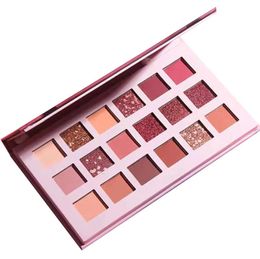 women Beauty Eyes Makeup shadows palette 18 Colours Eyeshadow Palettes matte shimmer Rose eye shadow paletes