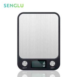 Digital Kitchen Scale, 22lb/10kg Food Scale with LCD Display, Weight Gram and Oz for Cooking/Baking, 1g/0.1oz Precise Graduation 211221