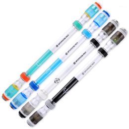 Ballpoint Pens Zhigao Foldable Super Dazzling Luminous Glow Light AI Magnetic Spinninh Pen Contest Crystal Spinning
