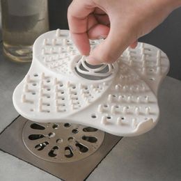 Other Bath & Toilet Supplies Silicone Sink Strainer Hair Catcher Drain Shower Tub Cover Stopper Outfall Bathroom Kitchen Accessories