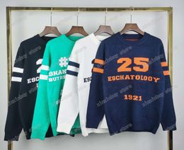 21ss mens women designer Jacquard Sweaters snake print casual high quality fashion men wild top blue white black green