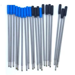 High Quality Cross Style Ballpoint Pen ink Refills Suit BLACK and Blue Useful Office School Promotional PEN Gift