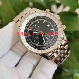 Perfect Top Quality Watches JF Blue Dial 43mm AB0121211C1A1 Stainless Chronograph Working ETA 7750 Movement Automatic Mechanical Mens Watch Men's Wristwatches