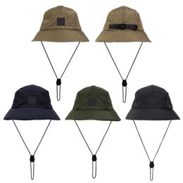 -Nouveau style chapeau de seau pliable Chapeaux de pêcheur unisexe Sunhat randonnée en plein air Capes de pêche plage de chasse