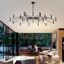 Chandeliers Modern LED Home Lights For Dining Room Kitchen Living Decor Hanging Lighting Lustre Indoor Pendant