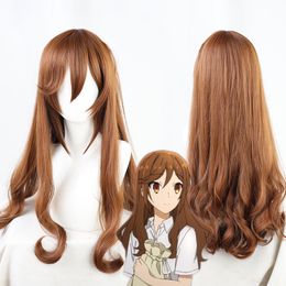 Hori-san to Miyamura-kun Hori Kyoko Cosplay Wig Heat Resistant Hair Women for Halloween Party