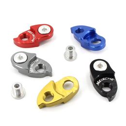 Bike Derailleurs Mountain Road Bicycle Rear Derailleur Hanger Extension 10 Pcs Extender Frame Gear Tail Hook CNC MTB