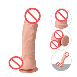 Super Big Long Dildos Fake Penis Cock Skin Feeling Silicone Penis Huge Big Dick Erotic Lesbian Adult Sex Product Shopping A167