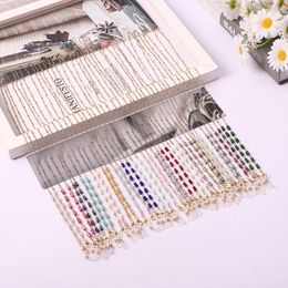 Adult Bead Eyeglass Glasses Hanging Chain Crystal Glasses Retainer Eyewear Strap Jewelry Necklace Chains Lanyard