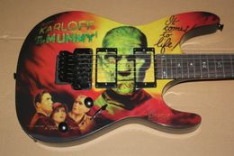 KIRK HAMMETT signature KH-2 KARLOFF the ELECTRIC GUITAR Mummy top KH2