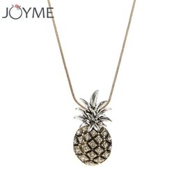 Pendant Necklaces Pineapple Necklace For Women Girl Nice Gift Bohemian Retro Vintage Jewellery