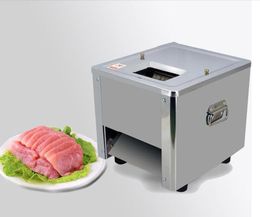 Food Processing Equipment Electric Meat Slicing Machine Commercial Meat Cutting Stainless Steel Slicer For Sale