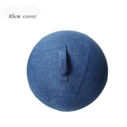 Anti-slip Exercise Balance Birthing Ball Cover with Handle for Home Office Pilates Yoga Stability Fitness Balls 75CM C0224